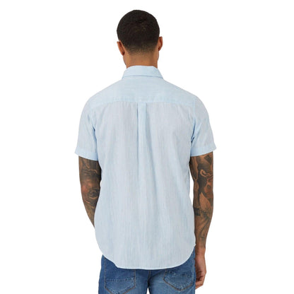 Blue - Back - Luke 1977 Mens Yoko Linen Shirt
