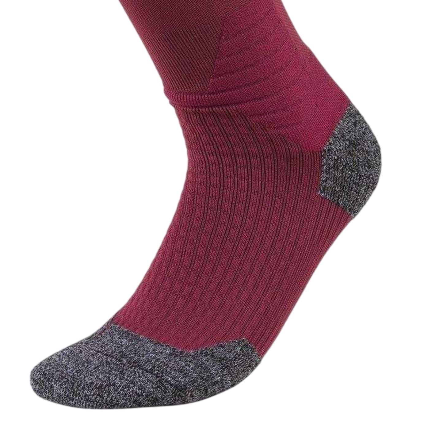 Cordovan Red-White - Back - Puma Mens Team Liga Football Socks