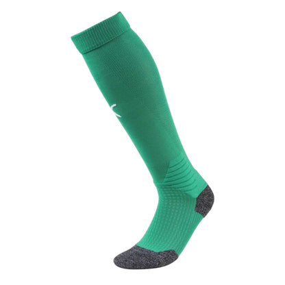Green-White - Front - Puma Mens Team Liga Football Socks