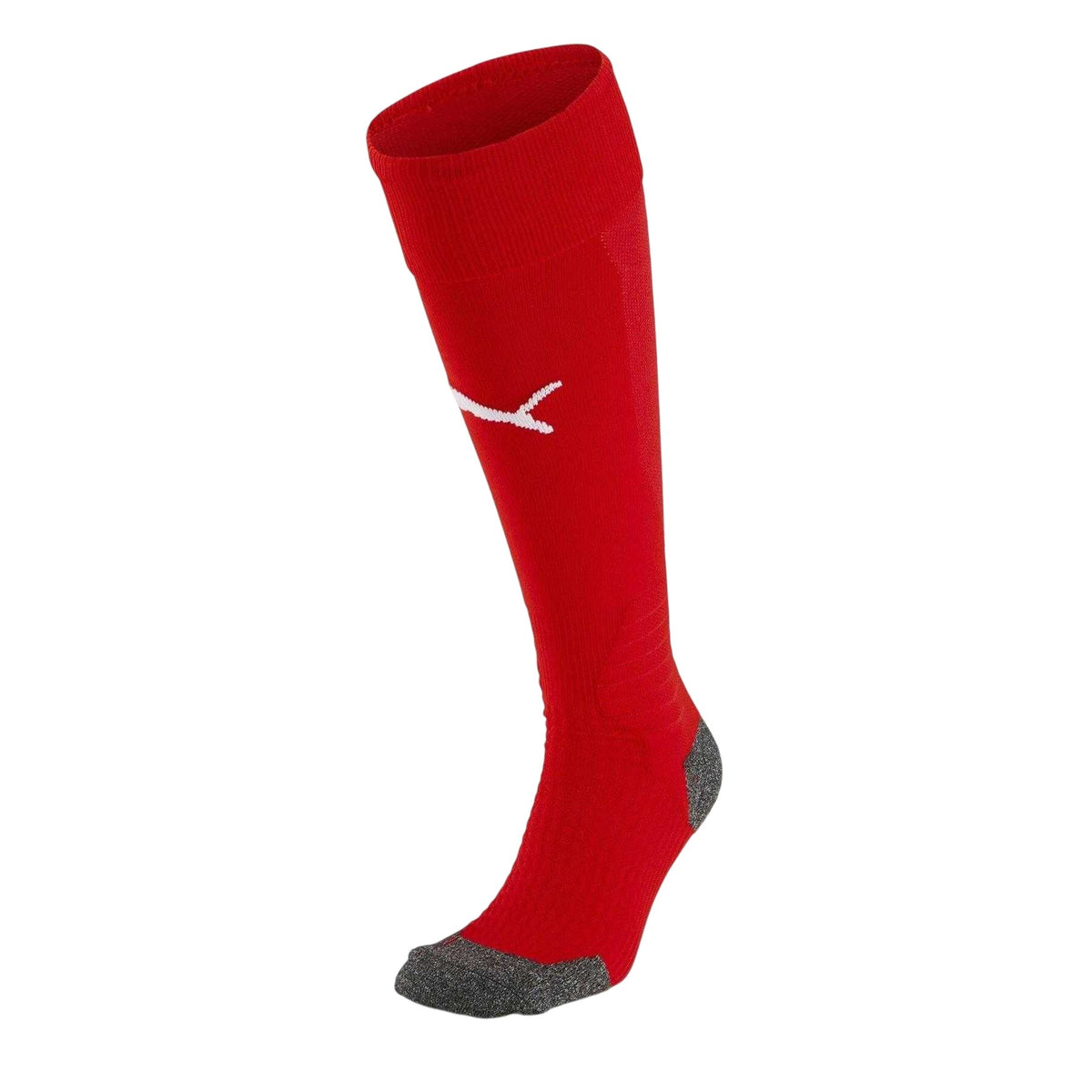 Red-White - Front - Puma Mens Team Liga Football Socks
