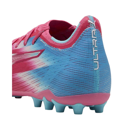 Blue-Pink - Back - Puma Mens Ultra 6 Ultimate Firm Ground Football Boots