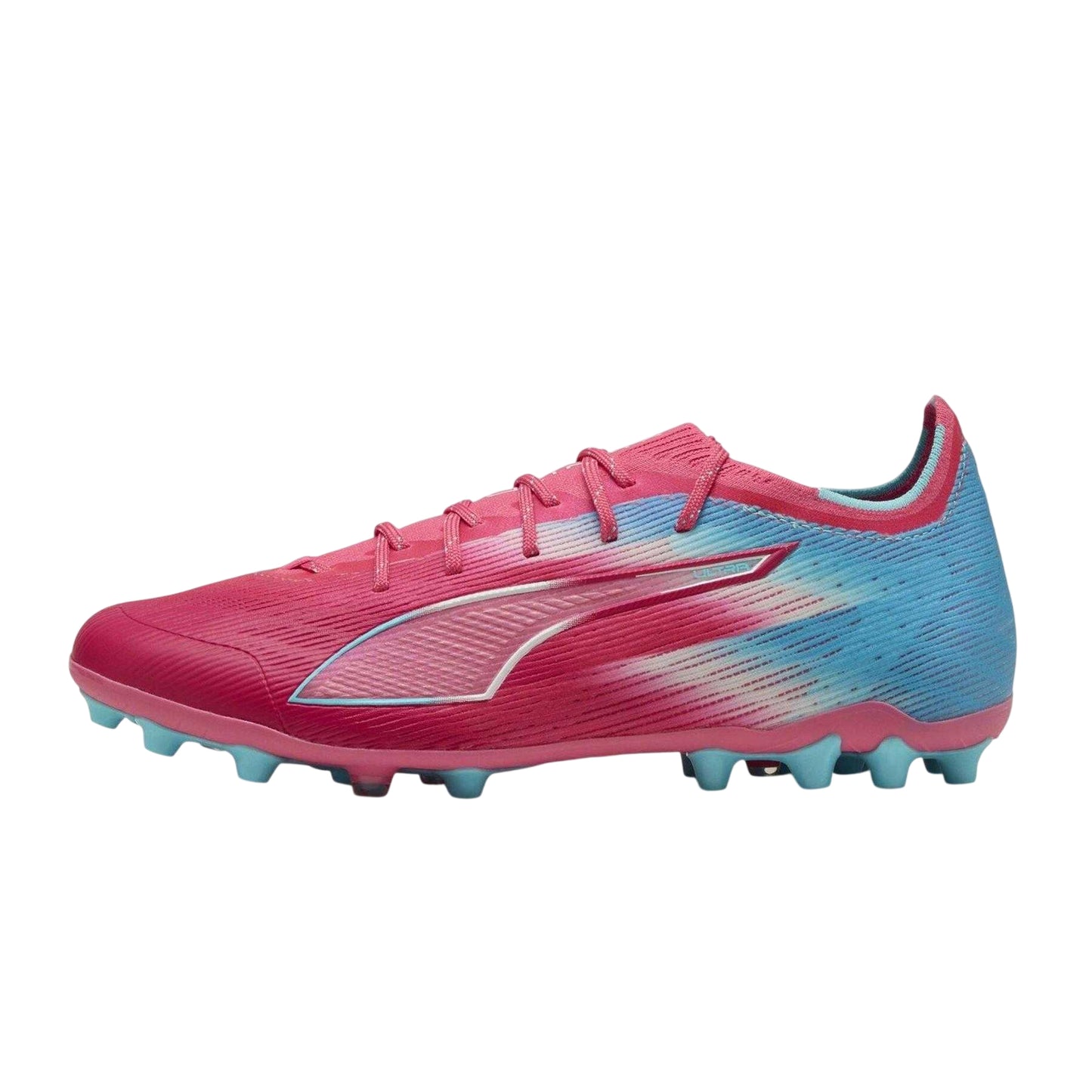 Blue-Pink - Side - Puma Mens Ultra 6 Ultimate Firm Ground Football Boots