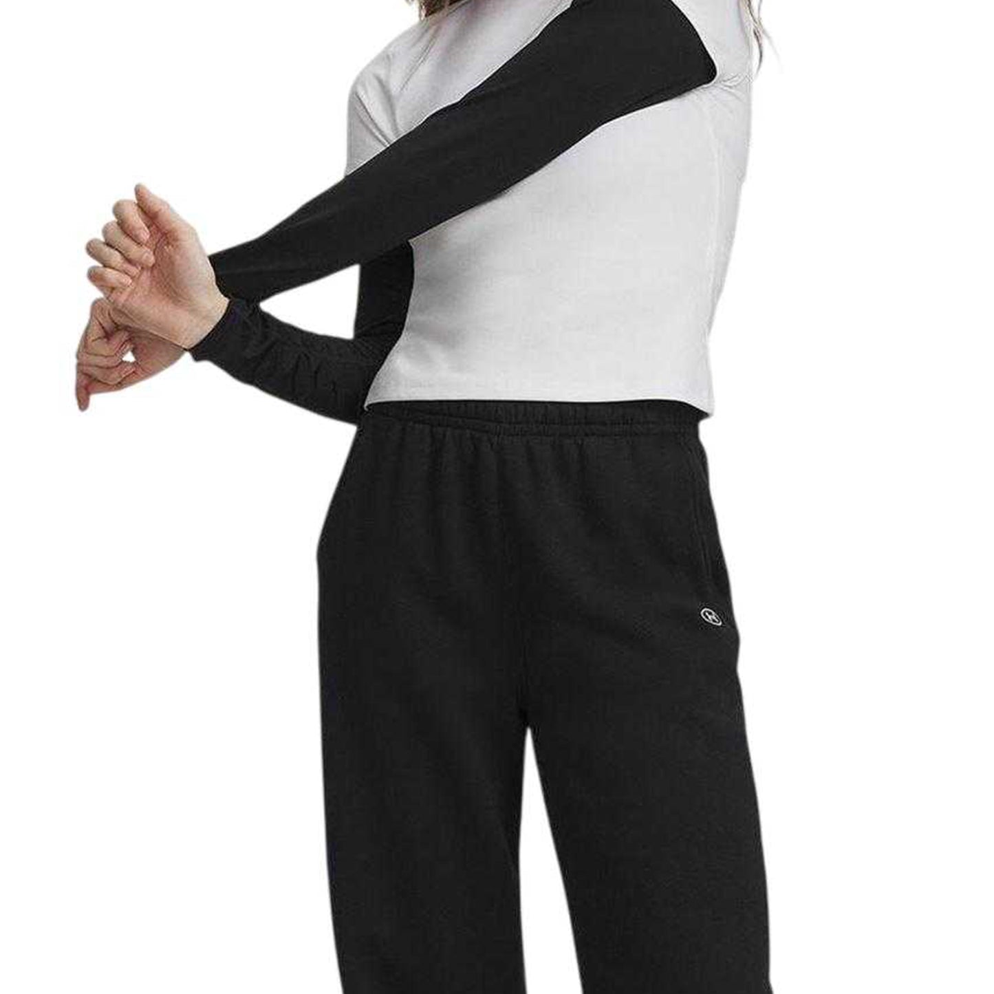 Black - Side - Under Armour Womens-Ladies Rival Joggers