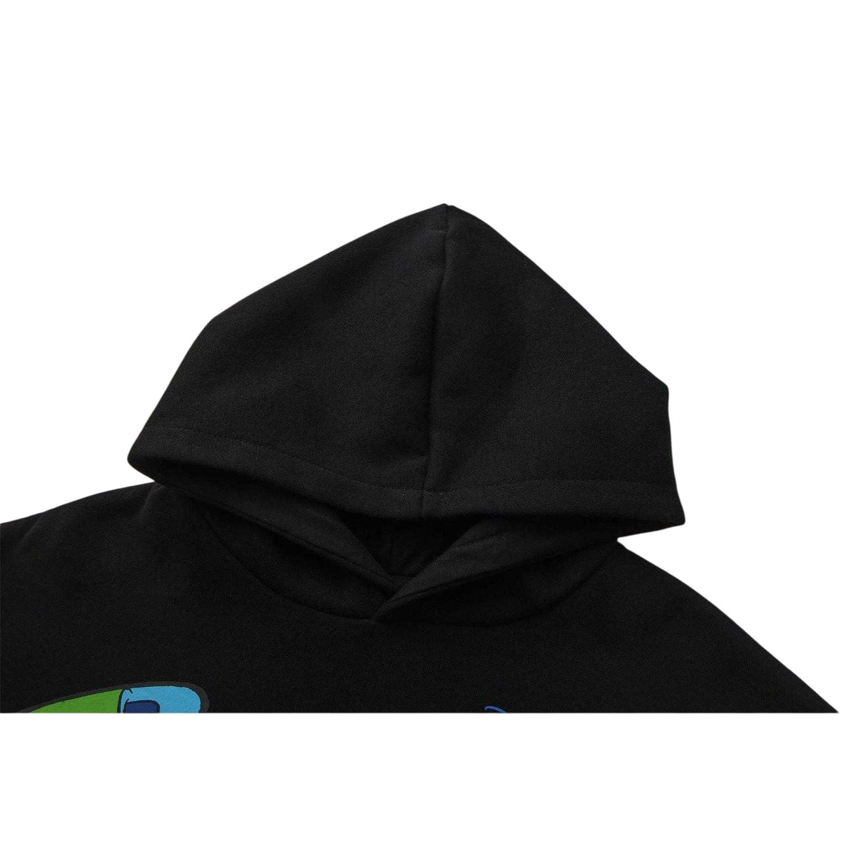 Black - Side - Toy Story Childrens-Kids Buzz Lightyear Hoodie