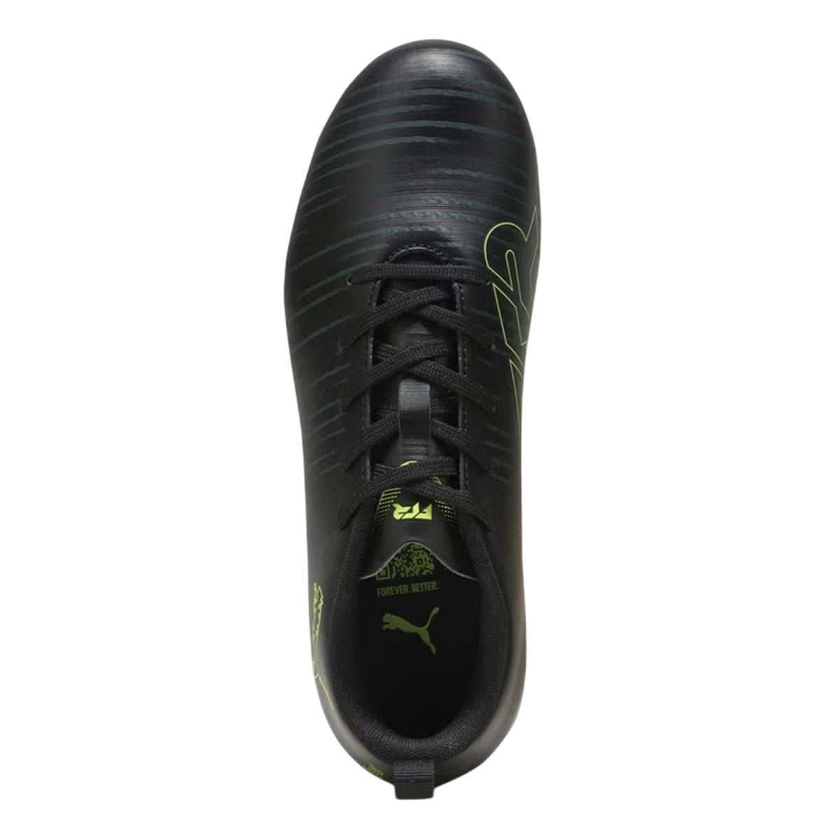 Black-Green - Lifestyle - Puma Childrens-Kids Future 8 Play Firm Ground Football Boots