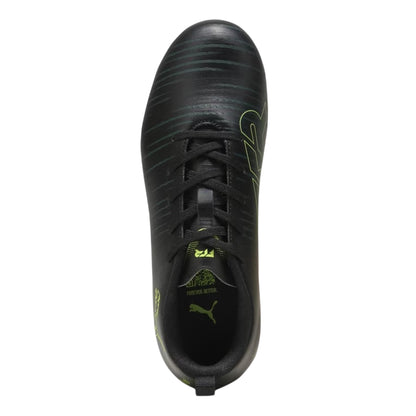Black-Green - Lifestyle - Puma Childrens-Kids Future 8 Play Firm Ground Football Boots