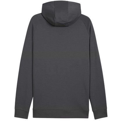 Dusty Grey - Back - Puma Mens Tech Overhead Hoodie