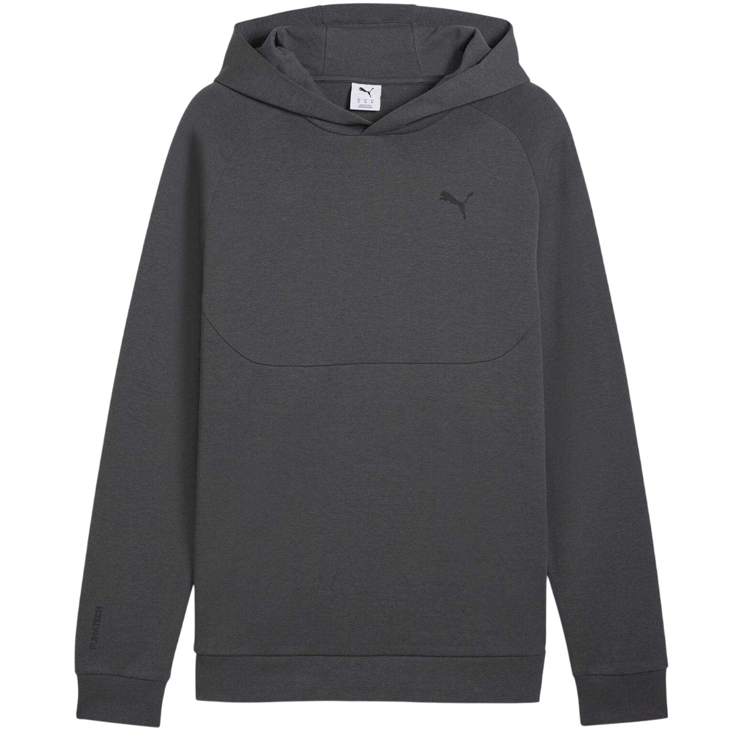 Dusty Grey - Front - Puma Mens Tech Overhead Hoodie
