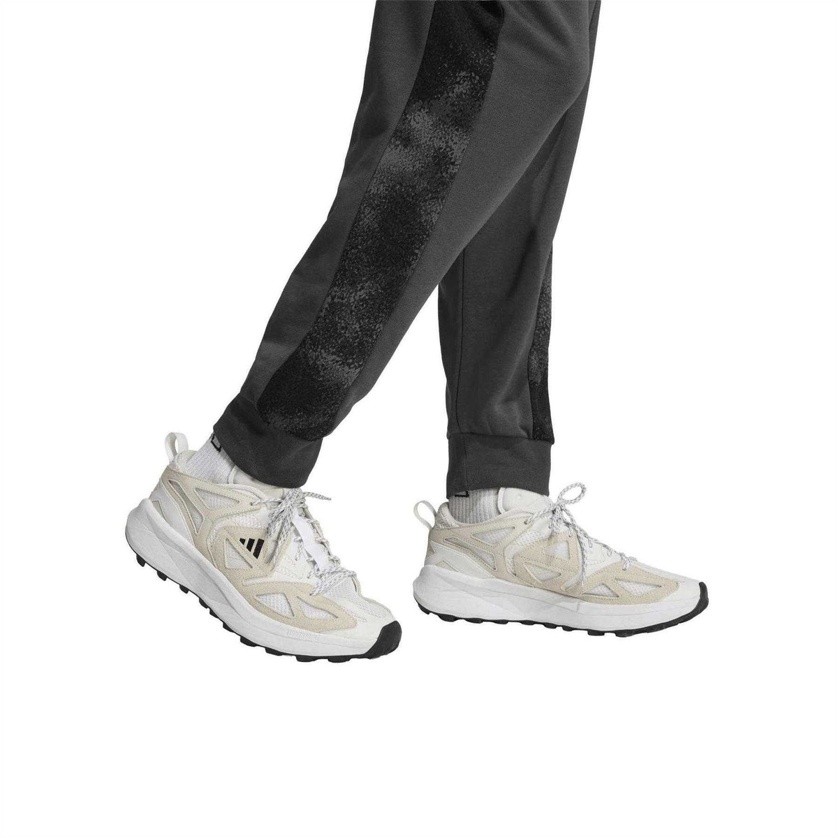 Grey - Lifestyle - Adidas Mens Camouflage Tapered Joggers