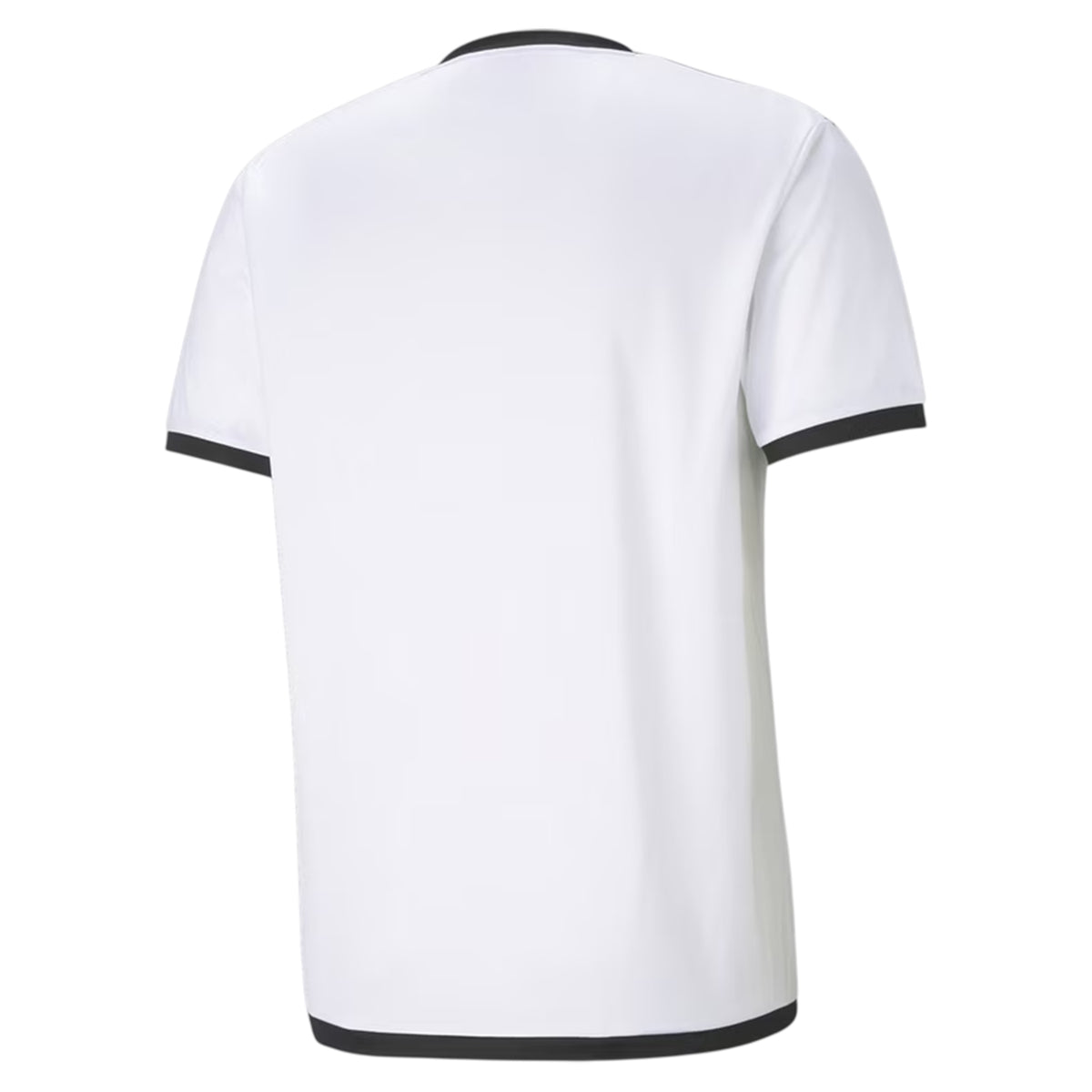 White-Black - Back - Puma Childrens-Kids TeamLIGA Logo Jersey