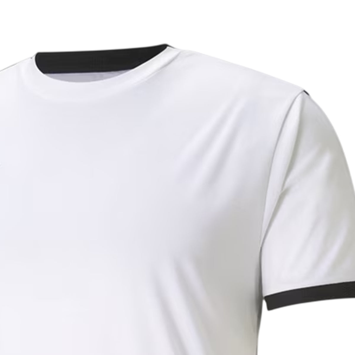 White-Black - Side - Puma Childrens-Kids TeamLIGA Logo Jersey