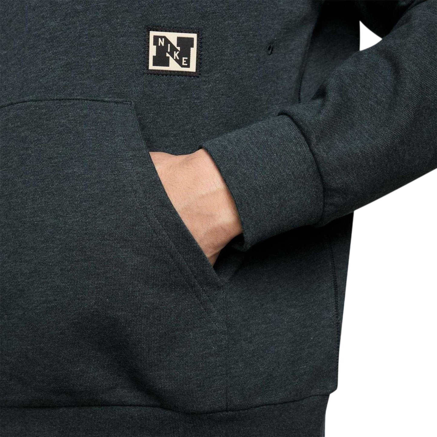 Seaweed - Side - Nike Mens Heritage Logo Pullover Hoodie
