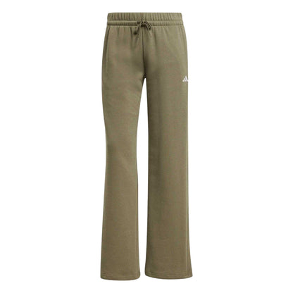 Olive Strata - Front - Adidas Womens-Ladies Fleece Jogging Bottoms
