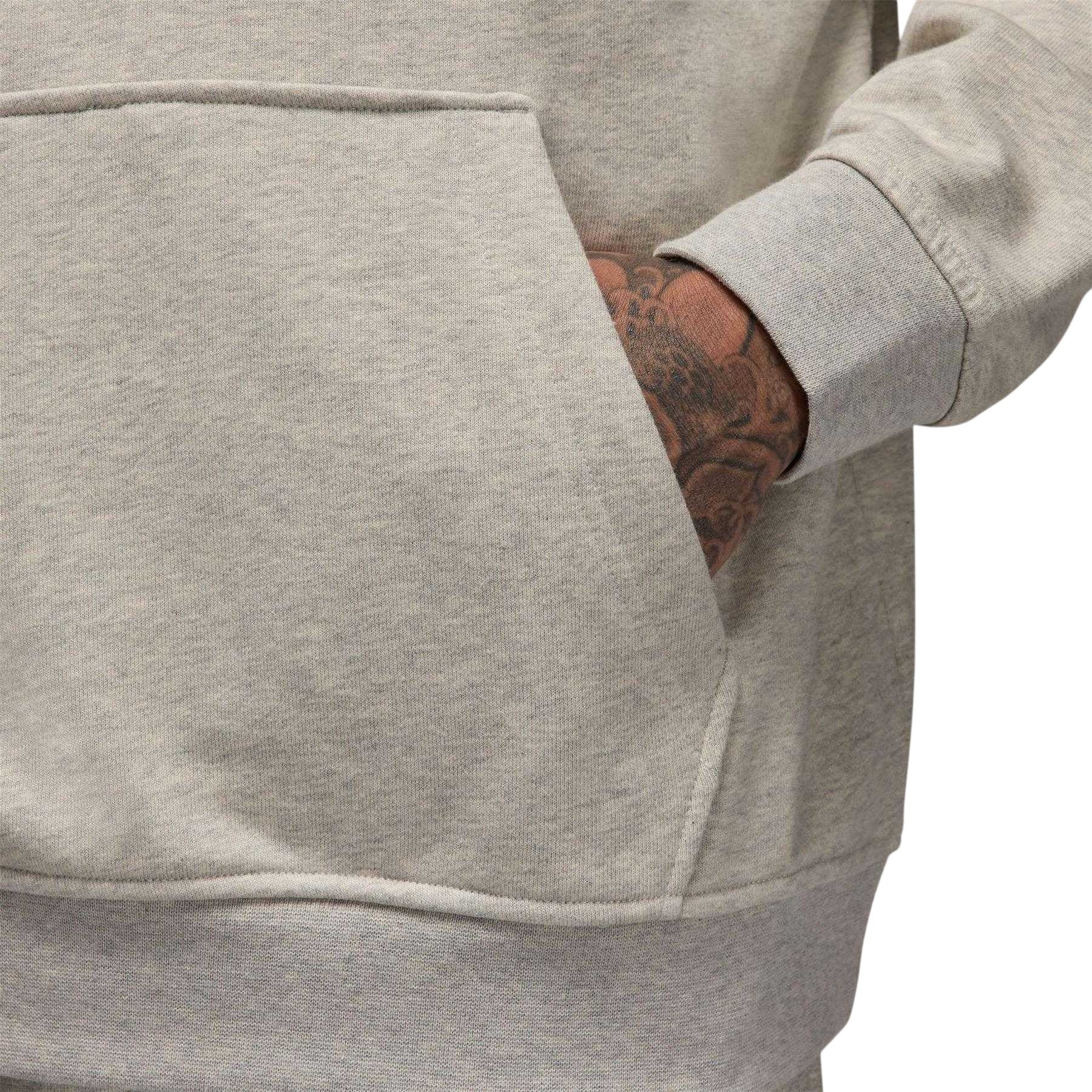 Grey Heather - Lifestyle - Nike Mens Jordan Pullover Hoodie
