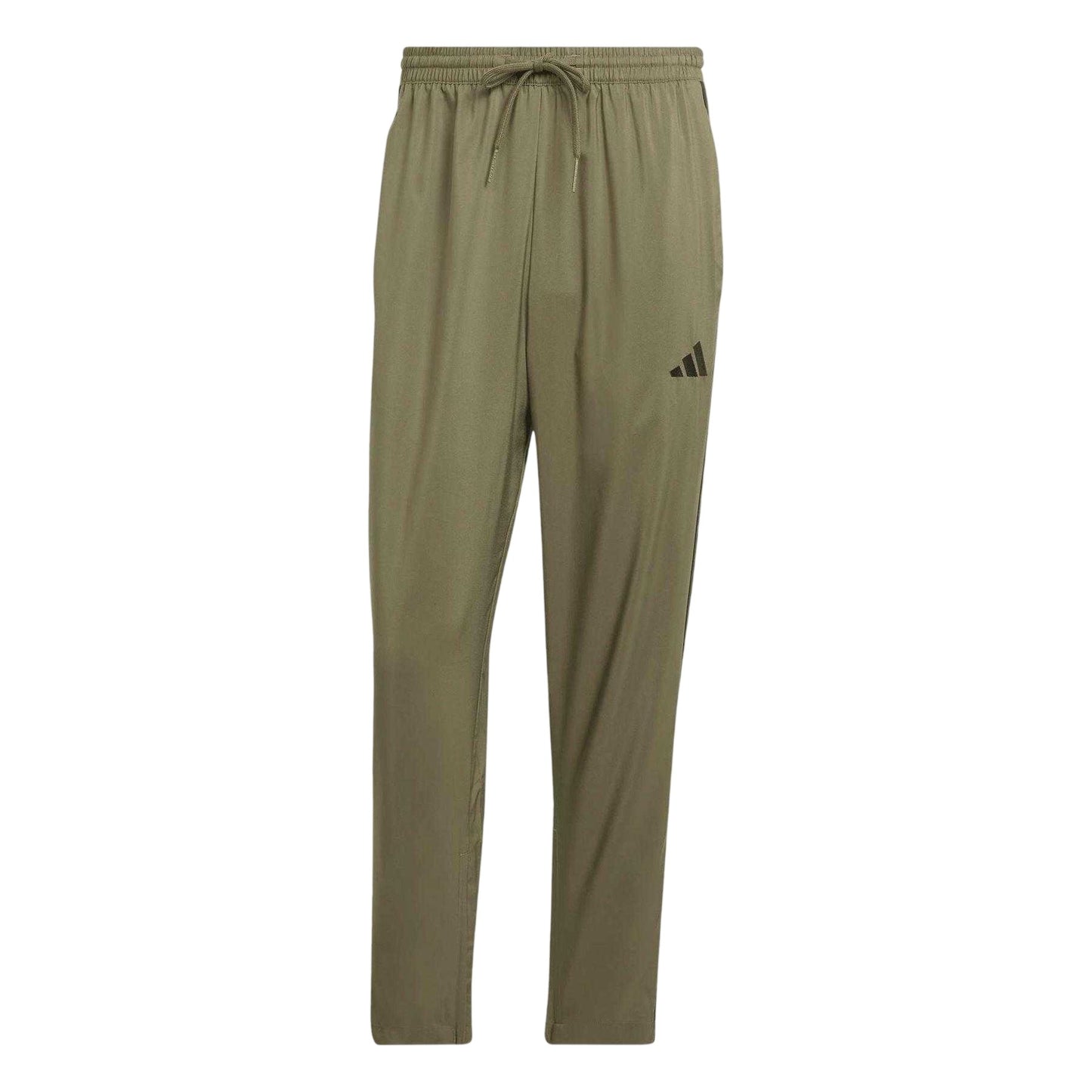 Olive Green - Front - Adidas Mens Stanford Jogging Bottoms