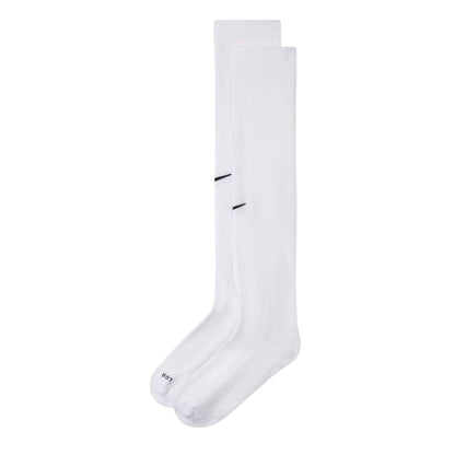 White - Front - Nike Unisex Adult Netherlands FC Knee-High Football Socks