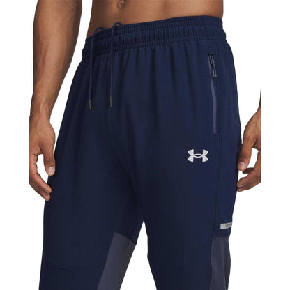 Blue - Side - Under Armour Mens Utility Athletic Trousers
