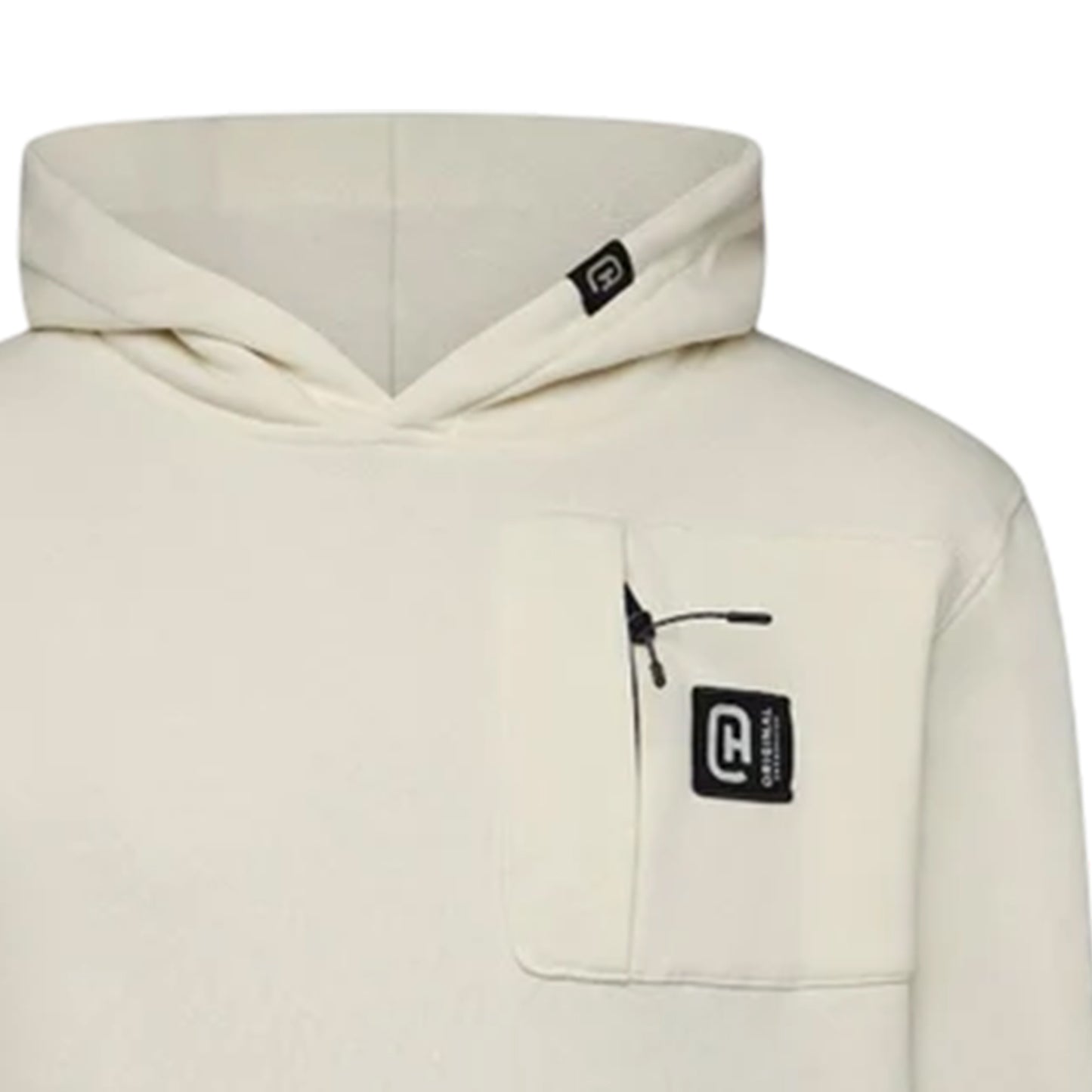 Neutral - Side - Crosshatch Mens Portville Logo Hoodie