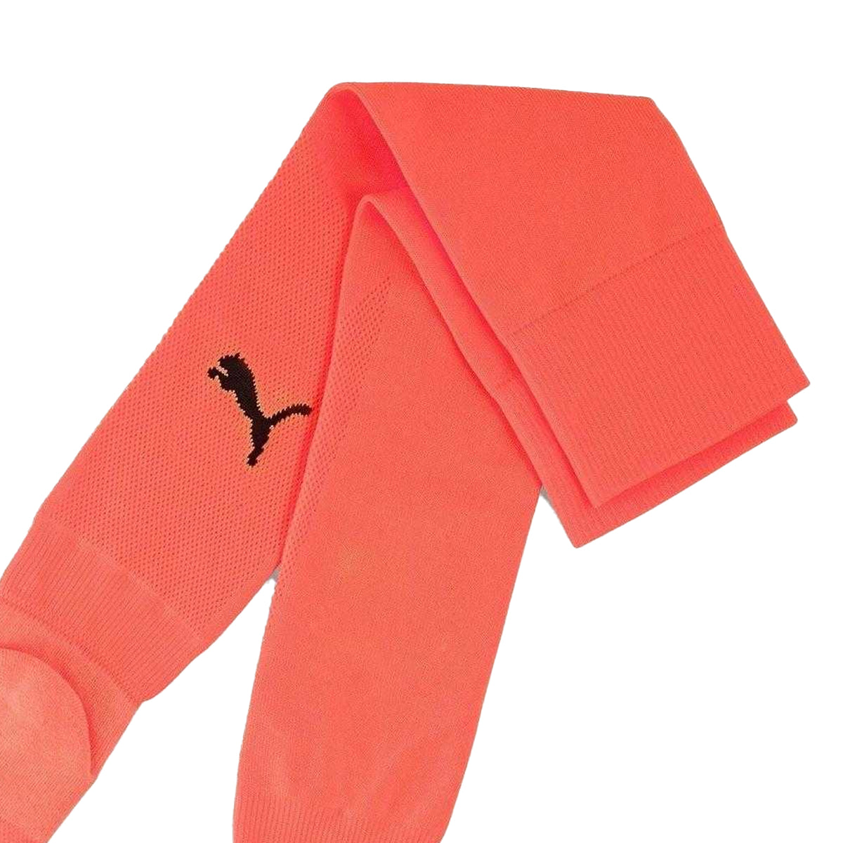Neon Orange-Black - Back - Puma Unisex Adult Football Socks