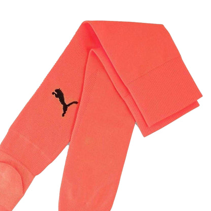Neon Orange-Black - Back - Puma Unisex Adult Football Socks
