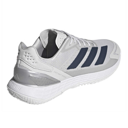 Dash Grey - Back - Adidas Mens Defiant Speed 2 Tennis Shoes