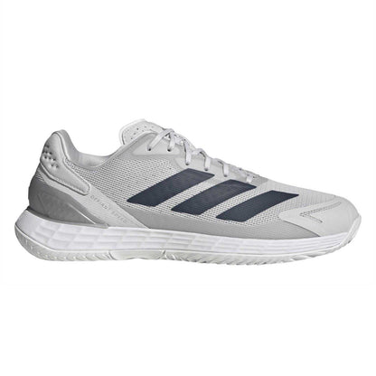 Dash Grey - Front - Adidas Mens Defiant Speed 2 Tennis Shoes