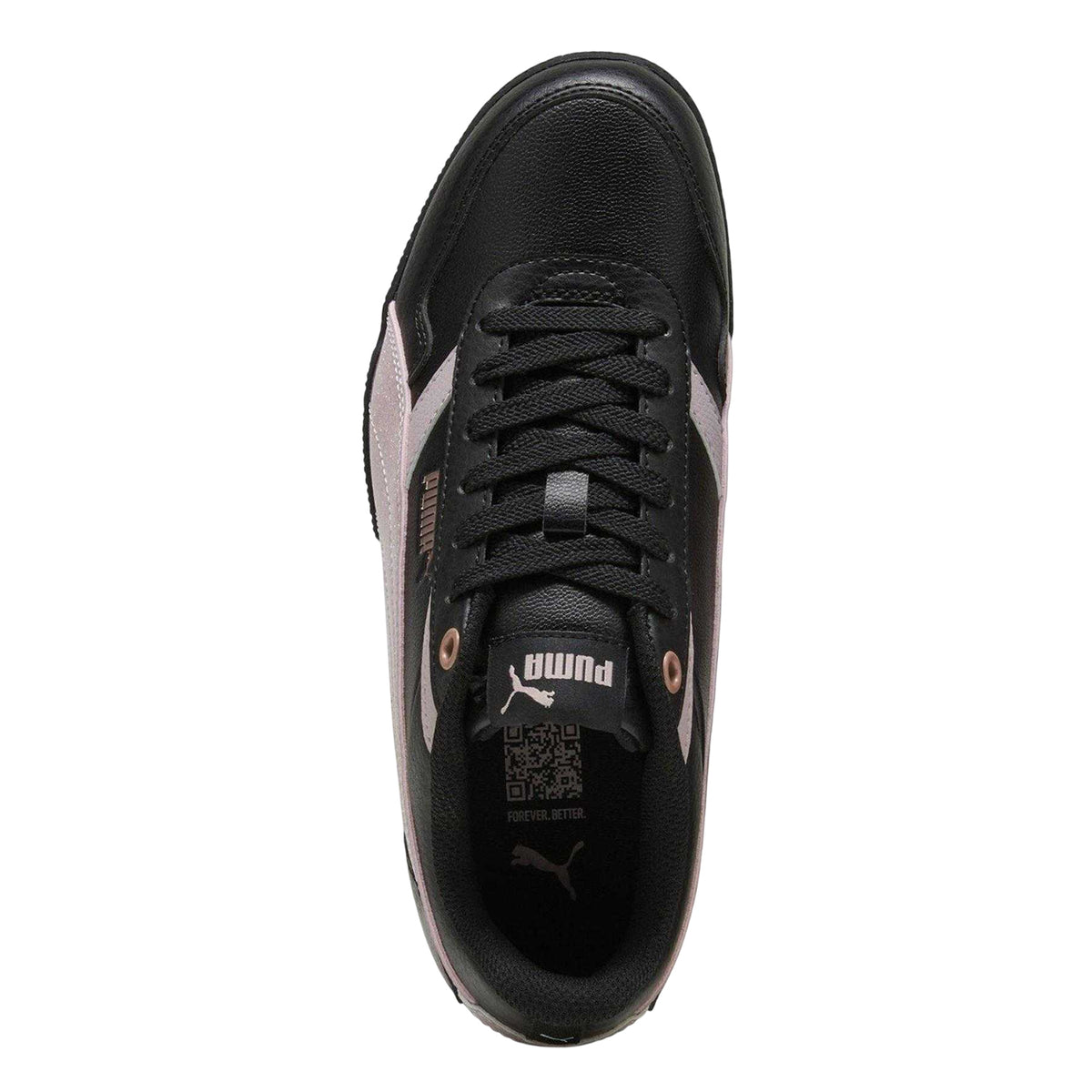 Black - Lifestyle - Puma Childrens-Kids Bella Donna Glitter Shoes