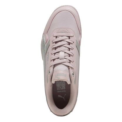 Pink-Silver-Grey - Lifestyle - Puma Childrens-Kids Bella Donna Glitter Shoes