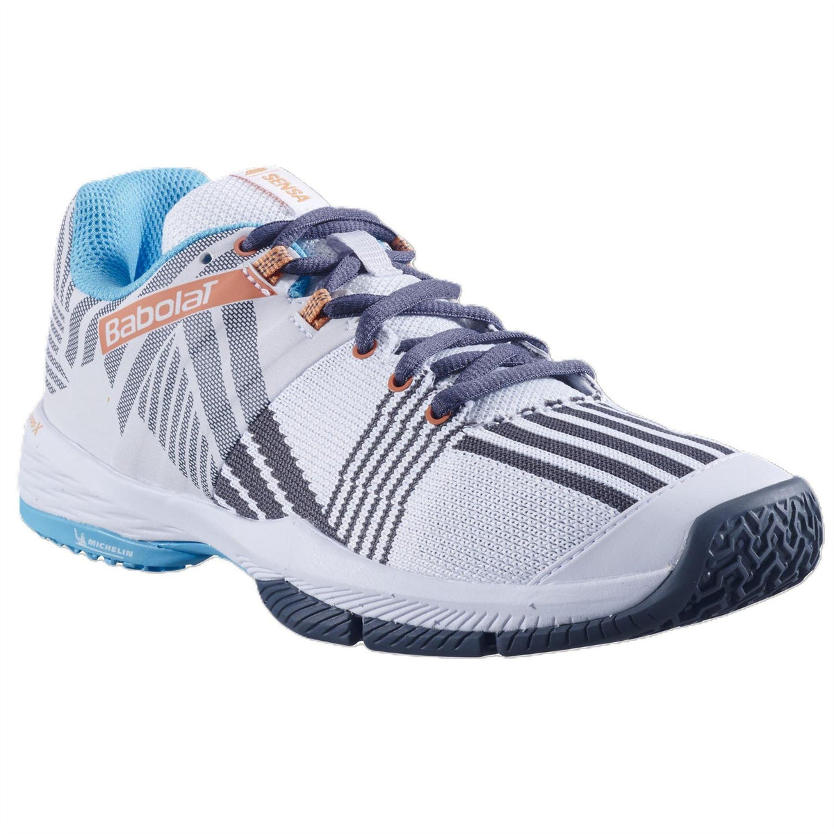 White-Sunset - Lifestyle - Babolat Womens-Ladies Sensa Tennis Shoes