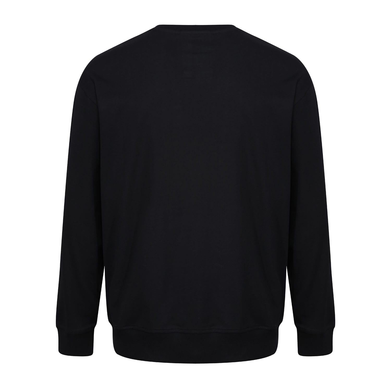 Black - Back - Luke 1977 Mens Knoxville Oversized Sweatshirt