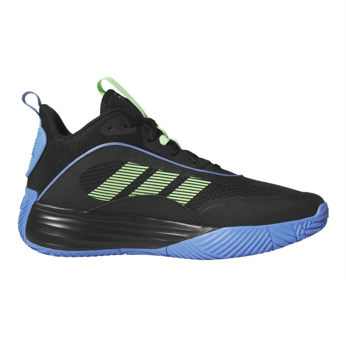 Black - Front - Adidas Mens Ownthegame 3 Regular Shoes