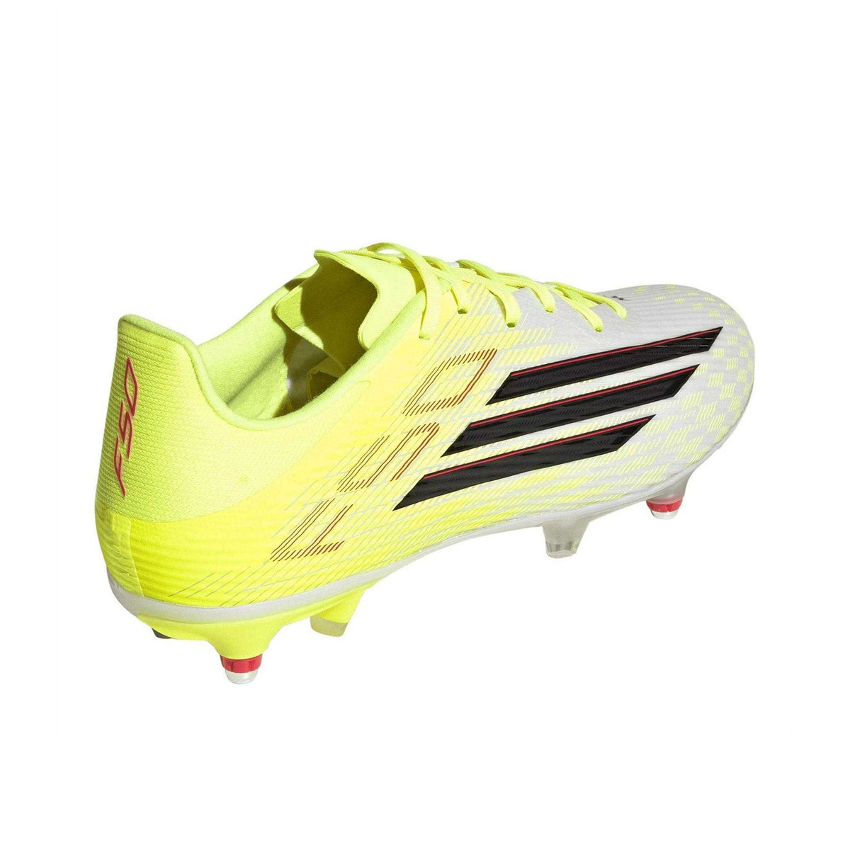 Solar Yellow - Back - Adidas Mens F50 League Soft Ground Football Boots