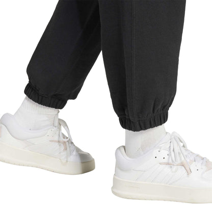 Black - Lifestyle - Adidas Womens-Ladies Elasticated Cuff Relaxed Fit Joggers