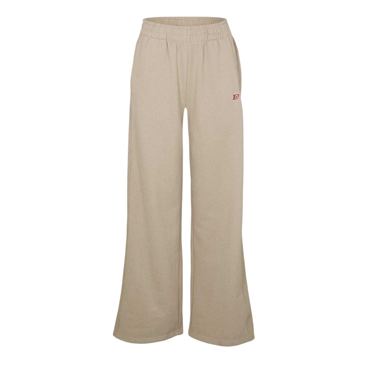 Oxford Tan - Front - PE Nation Womens-Ladies Fleece Open Hem Joggers