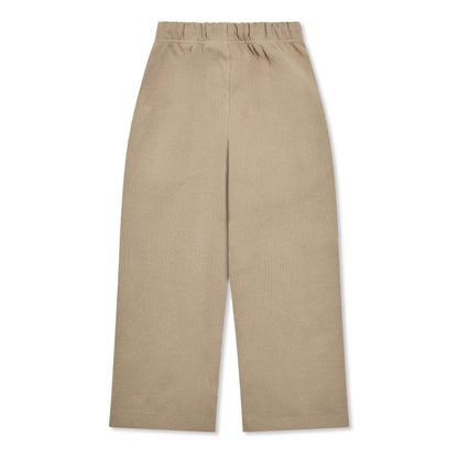 Seal Grey - Back - Fear Of God Essentials Childrens-Kids Fleece Relaxed Fit Jogging Bottoms