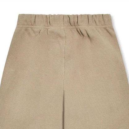 Seal Grey - Side - Fear Of God Essentials Childrens-Kids Fleece Relaxed Fit Jogging Bottoms