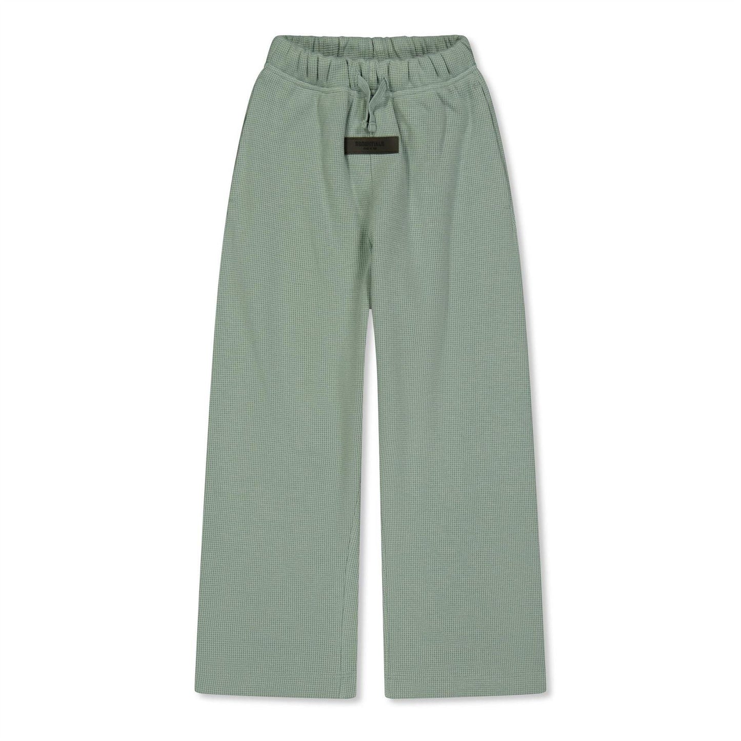 Sage Green - Front - Fear Of God Essentials Childrens-Kids Fleece Relaxed Fit Jogging Bottoms