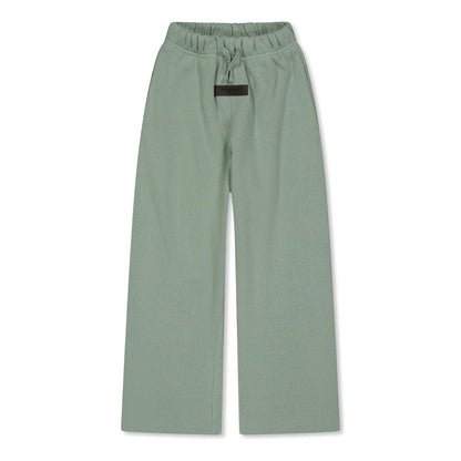 Sage Green - Front - Fear Of God Essentials Childrens-Kids Fleece Relaxed Fit Jogging Bottoms