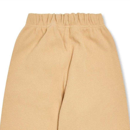 Sand - Side - Fear Of God Essentials Childrens-Kids Fleece Relaxed Fit Jogging Bottoms