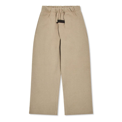 Seal Grey - Front - Fear Of God Essentials Childrens-Kids Fleece Relaxed Fit Jogging Bottoms