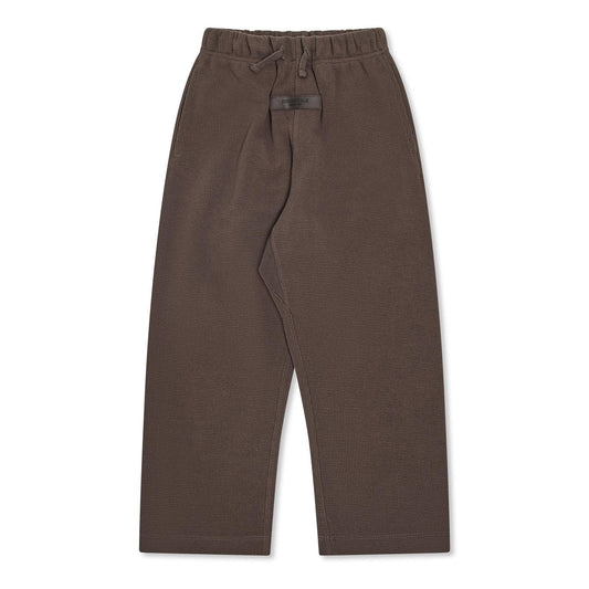 Off Black - Front - Fear Of God Essentials Childrens-Kids Fleece Relaxed Fit Jogging Bottoms
