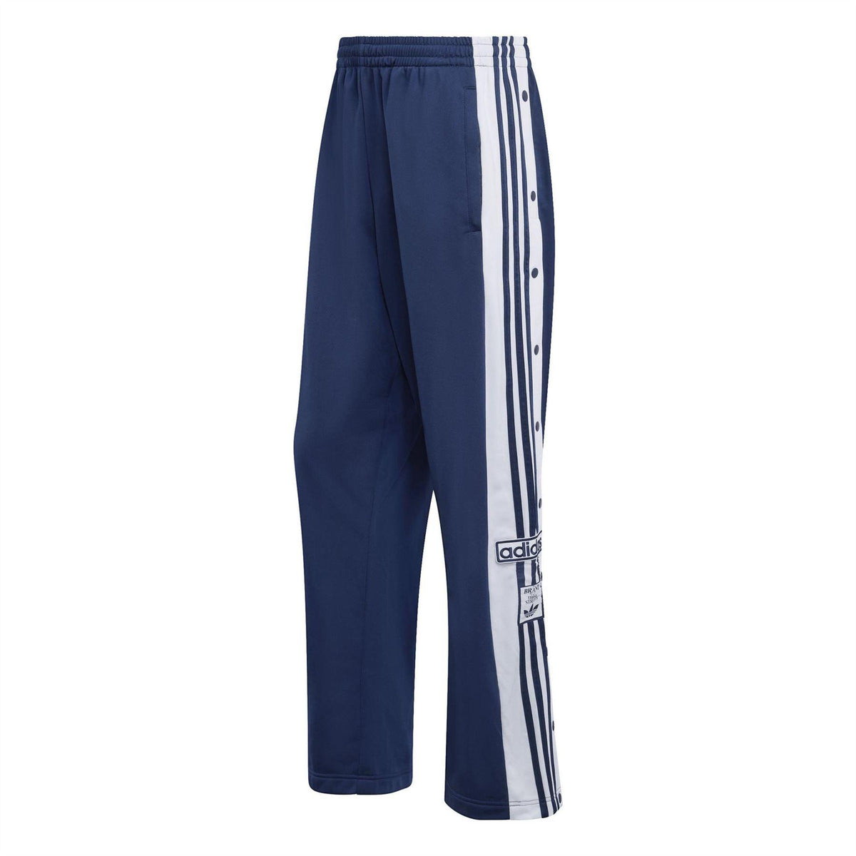 Night Indigo - Front - Adidas Mens Originals Open Hem Jogging Bottoms