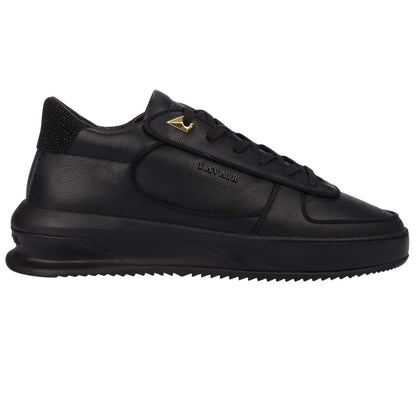 Black - Lifestyle - Lavair Mens Femento Leather Trainers