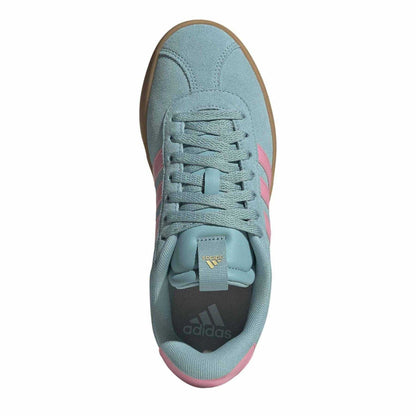 Mint Green - Lifestyle - Adidas Childrens-Kids VL Court 3.0 Flat Trainers