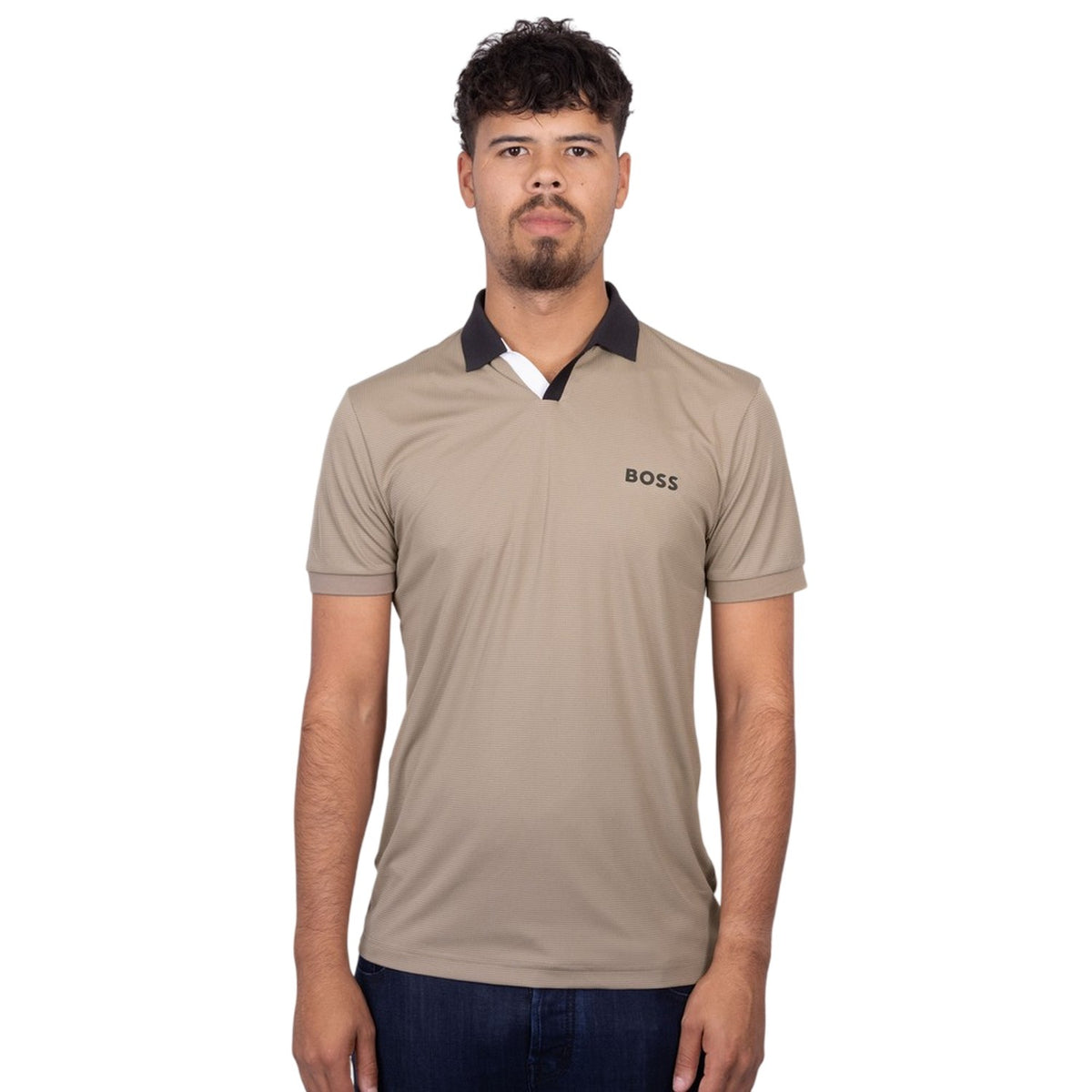 Pastel Green - Lifestyle - Hugo Mens Palle Toc Logo Slim Polo Shirt