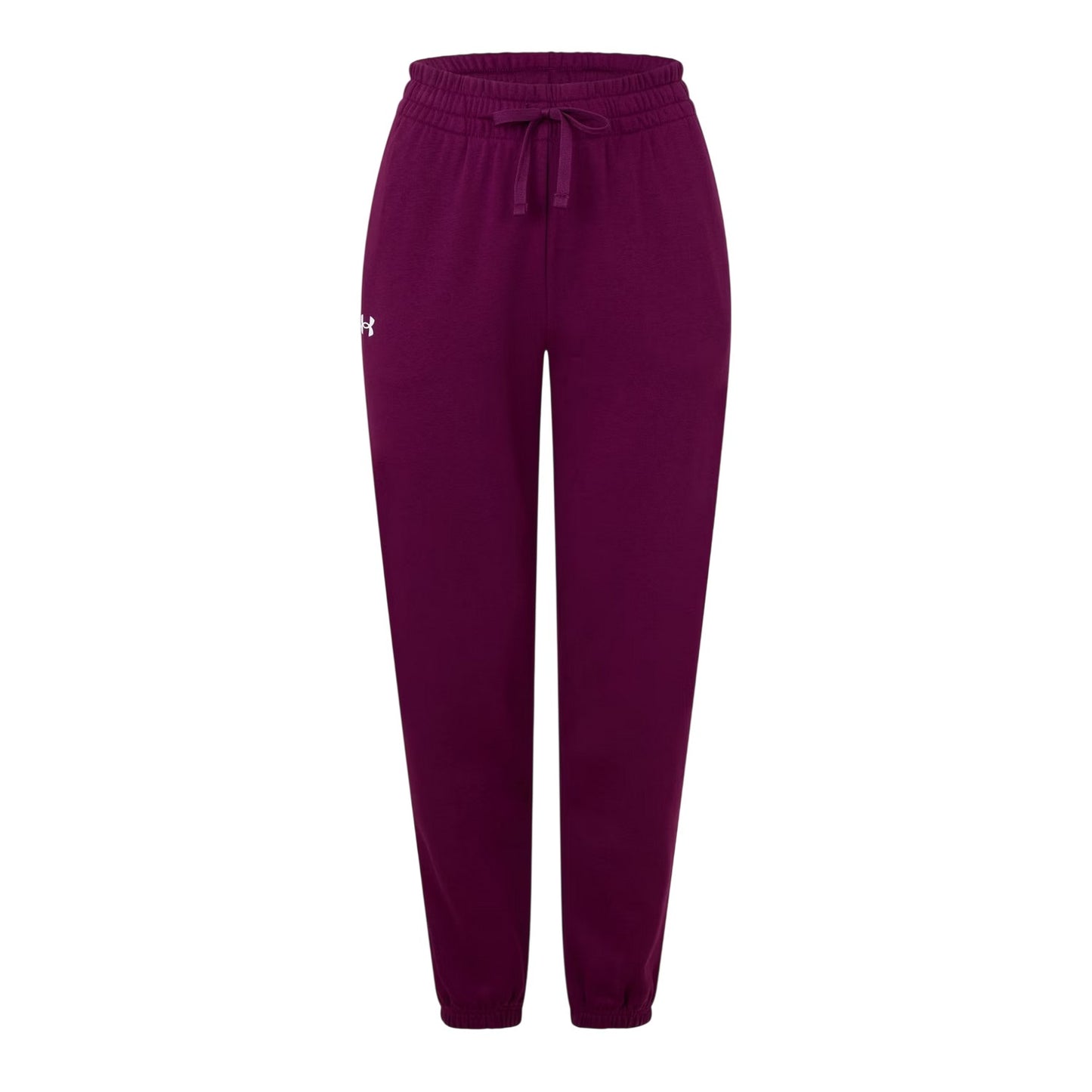 Purple - Front - Under Armour Womens-Ladies Logo Joggers