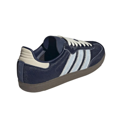 Night Indigo - Back - Adidas Womens-Ladies Samba OG Leather Trainers