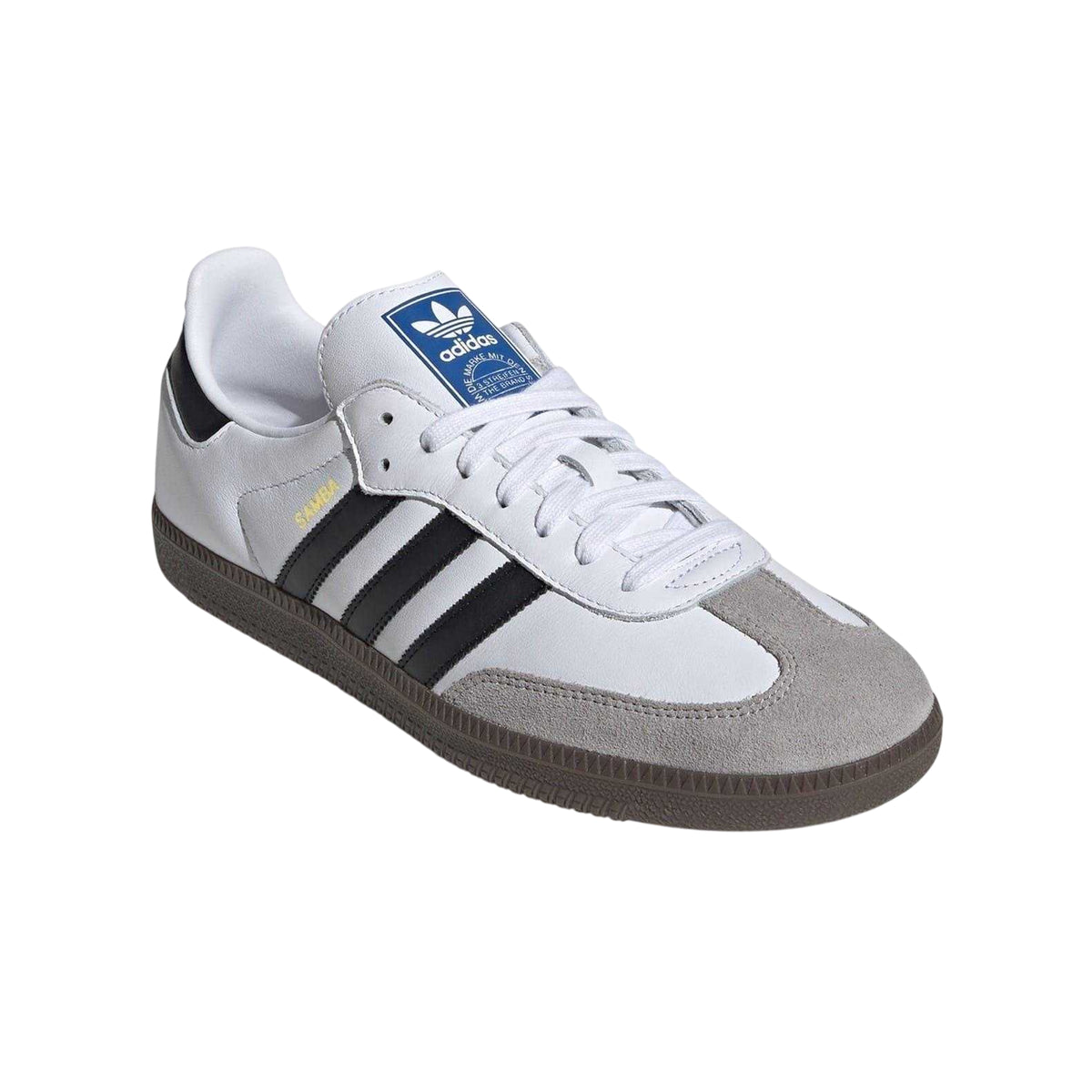 White-Black - Lifestyle - Adidas Womens-Ladies Samba OG Leather Trainers