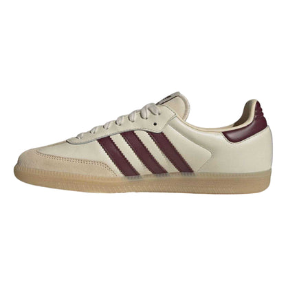 White-Red - Side - Adidas Womens-Ladies Samba OG Leather Trainers