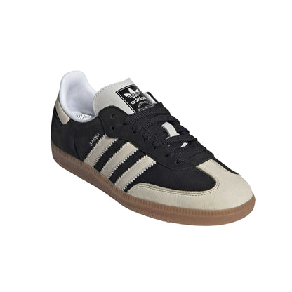 Black-Wonder White - Lifestyle - Adidas Womens-Ladies Samba OG Leather Trainers